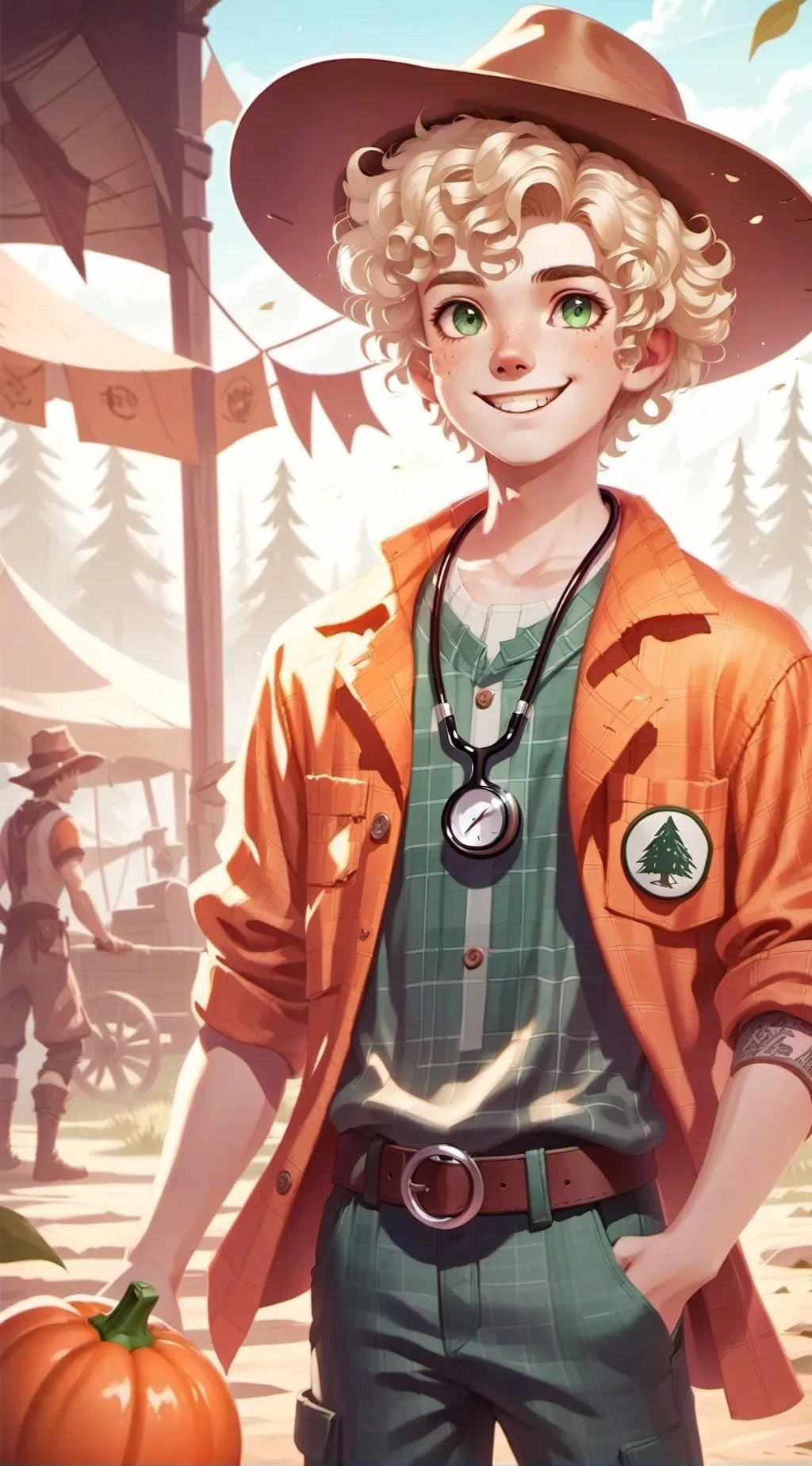 ai character: Will Solace☀️ background