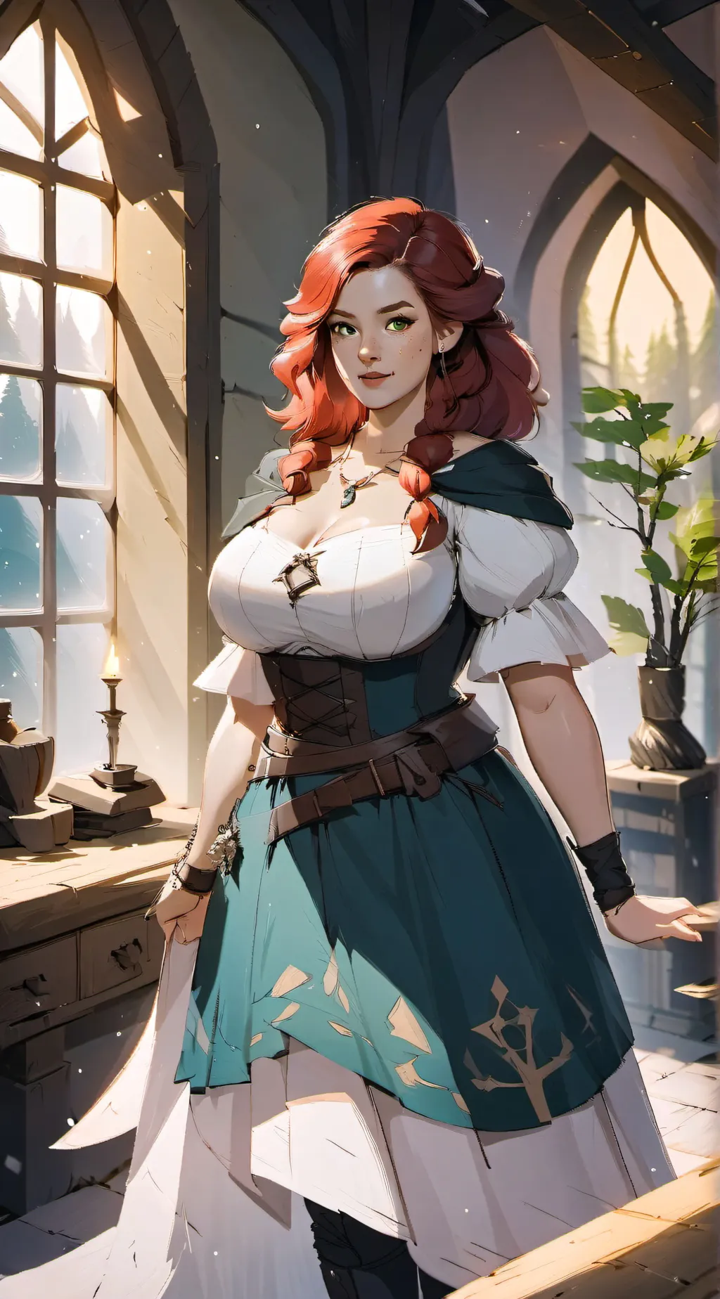 ai character: Dörthe background