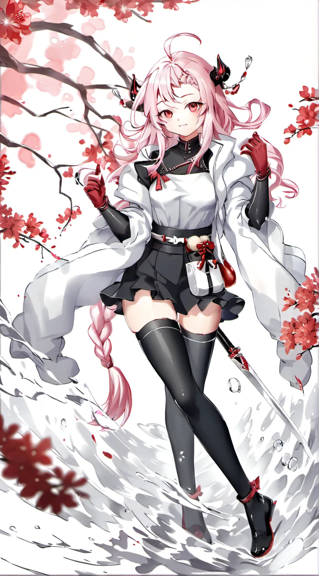 ai character: hashira future kid background