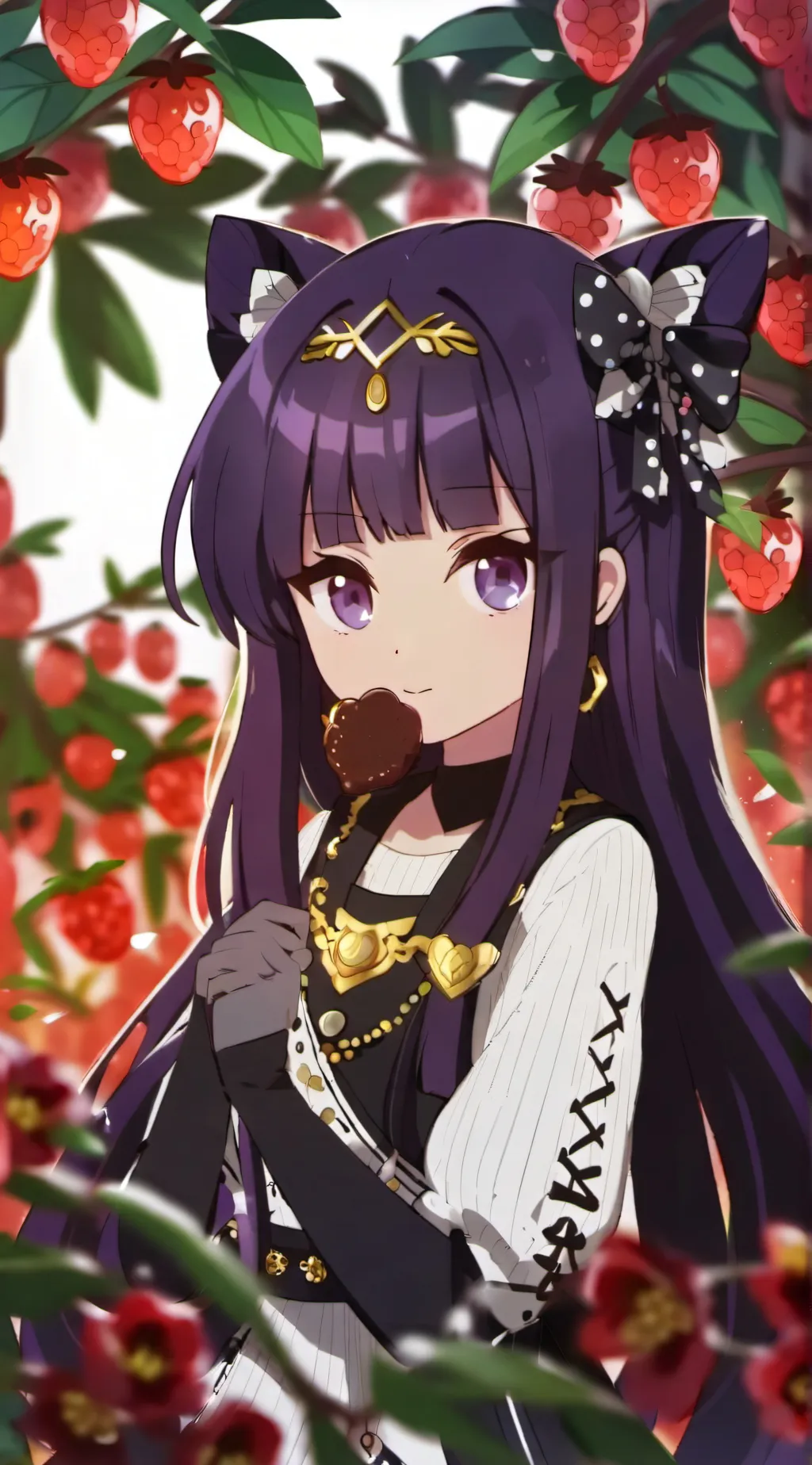 ai character: Berry and Lovey background