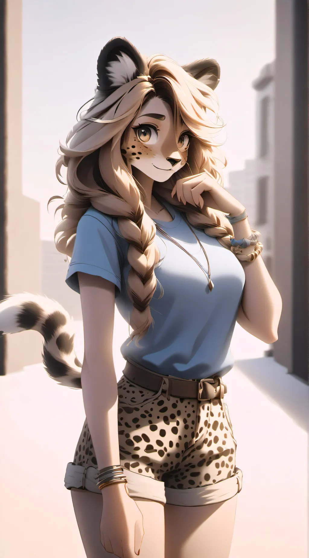 ai character: Zuri Makokha background
