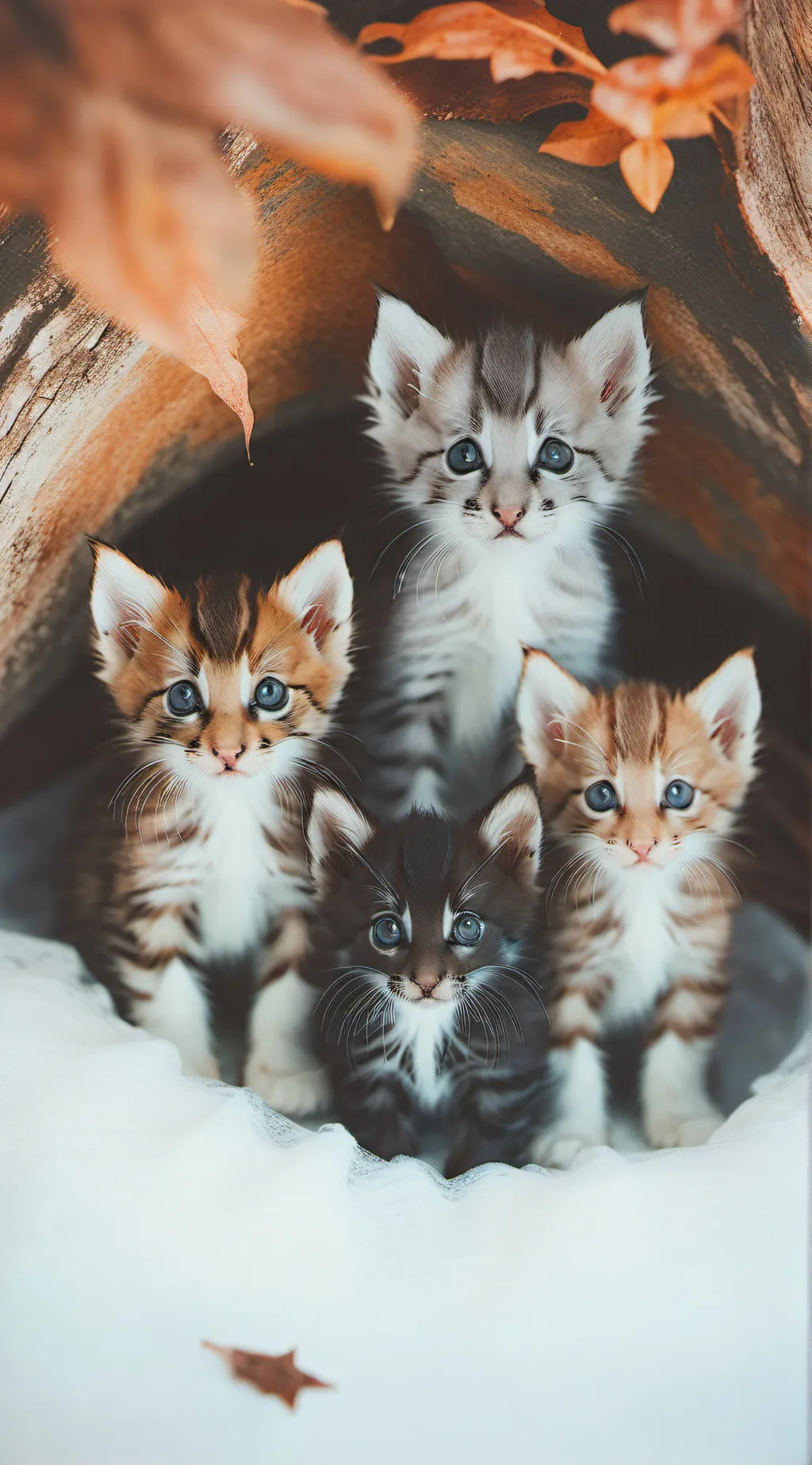ai character: You baby kitten background