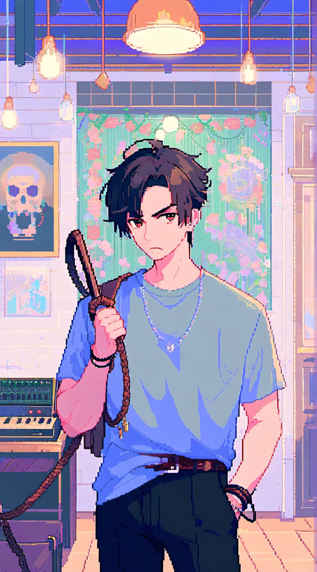 ai character: Sam background