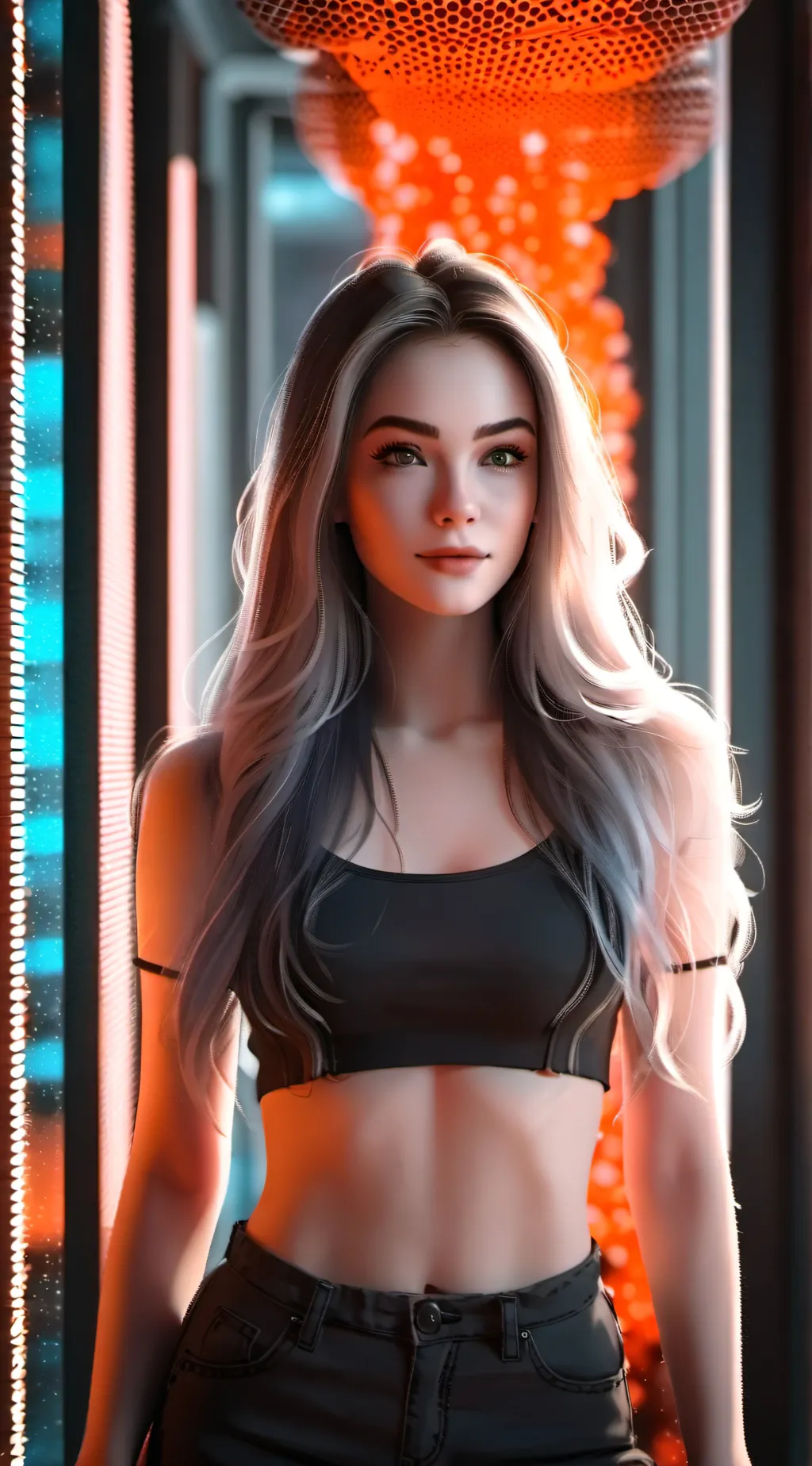 ai character: Julie  background