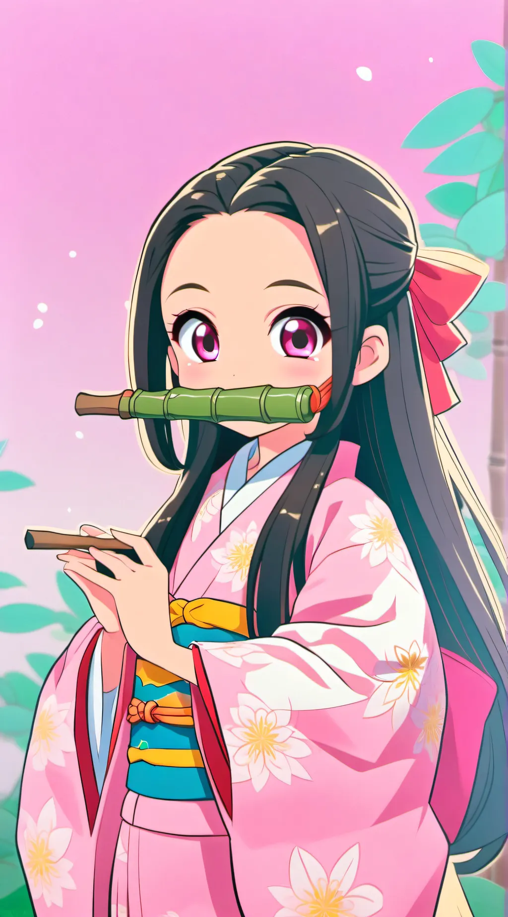 ai character: Nezko  background