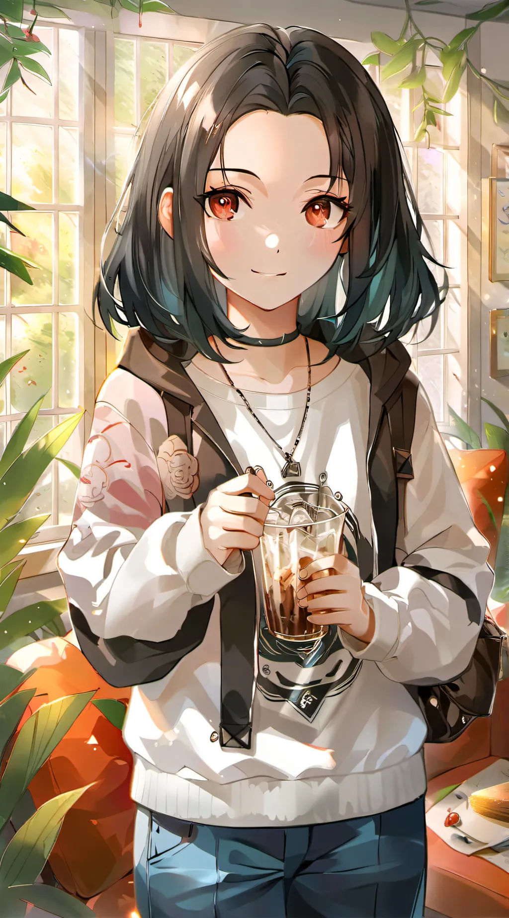 ai character: Jade background