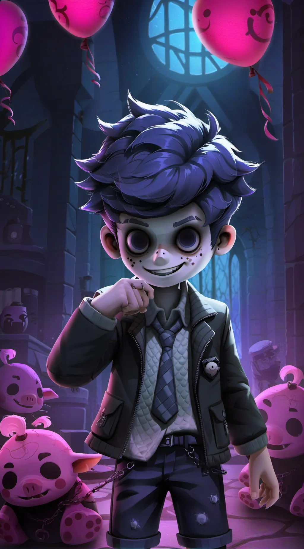 ai character: Silly billy fnf  background