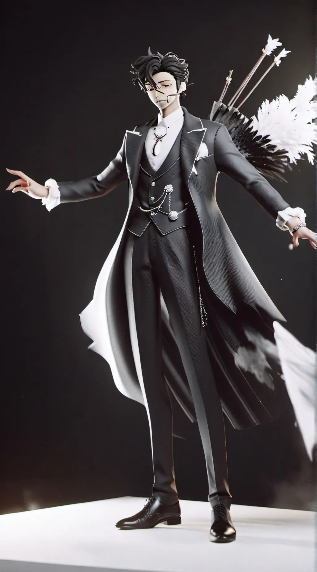 ai character: Vince  background