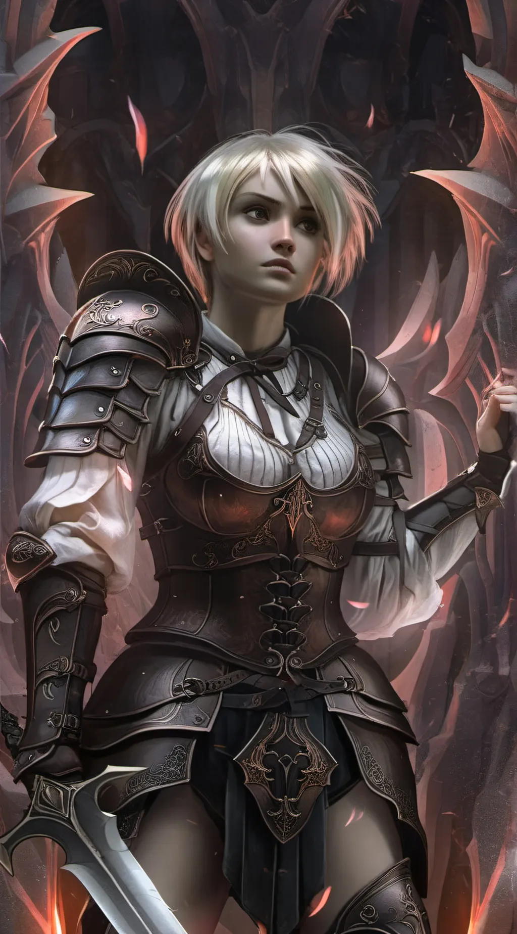 ai character: Kiara  background