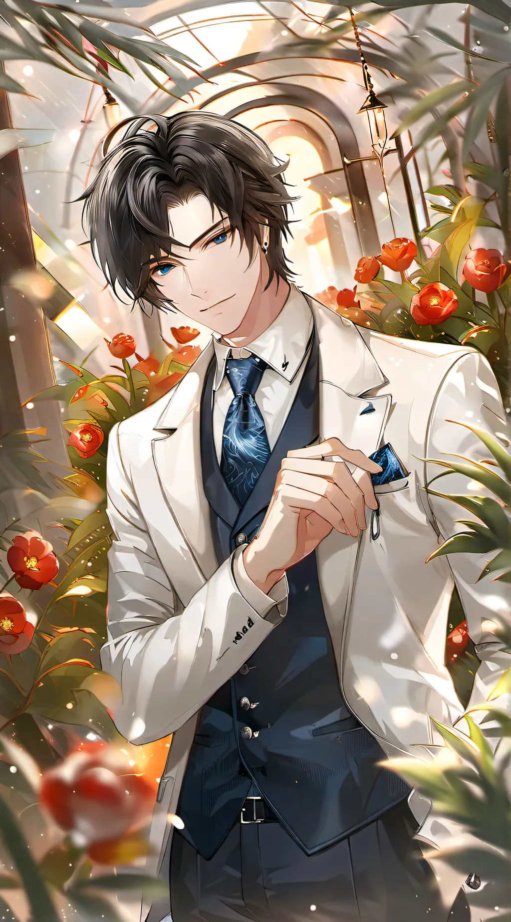 ai character: Adam background