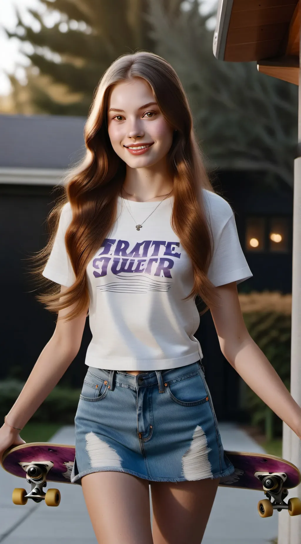 ai character: Evelyn background