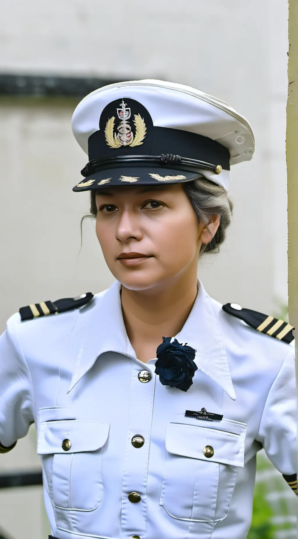 ai character: Melissa Hamilton  background