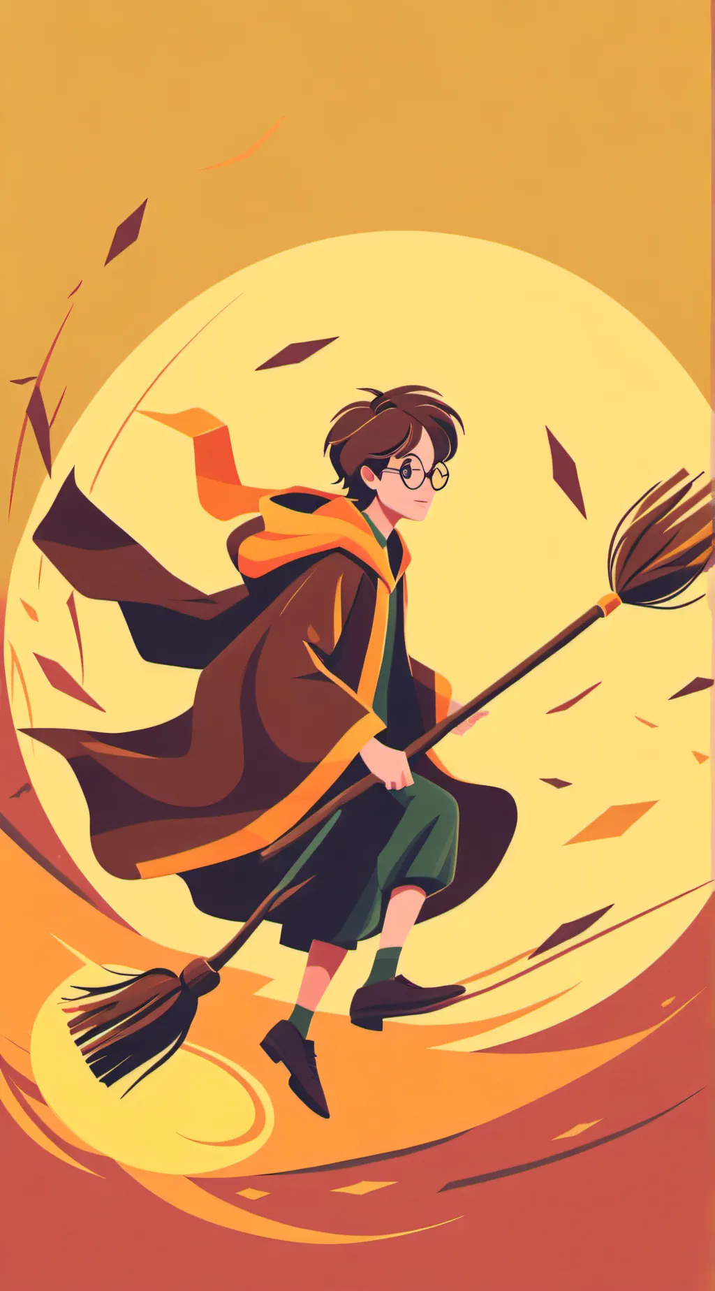 ai character: Quidditch match background