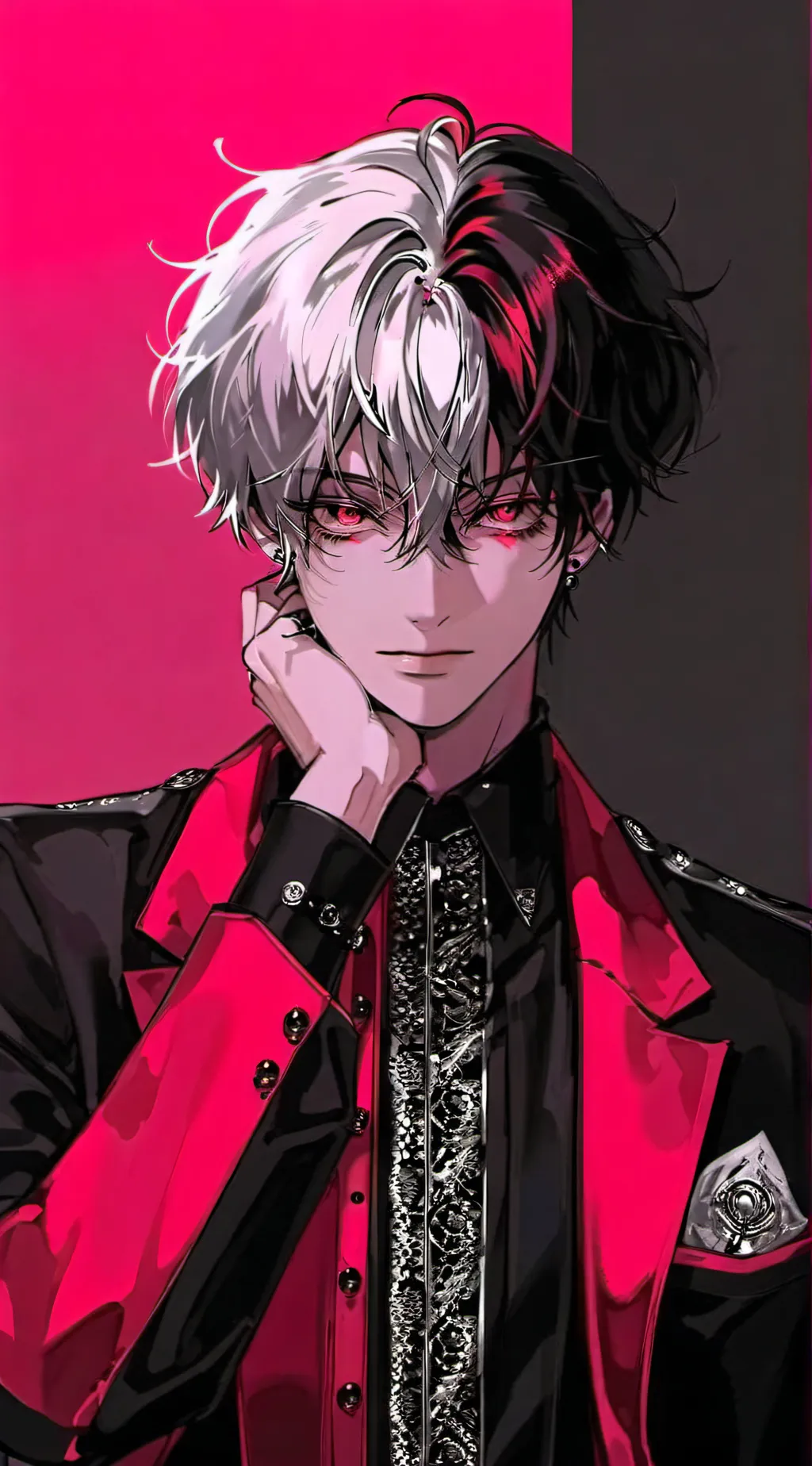 ai character: Damian  background