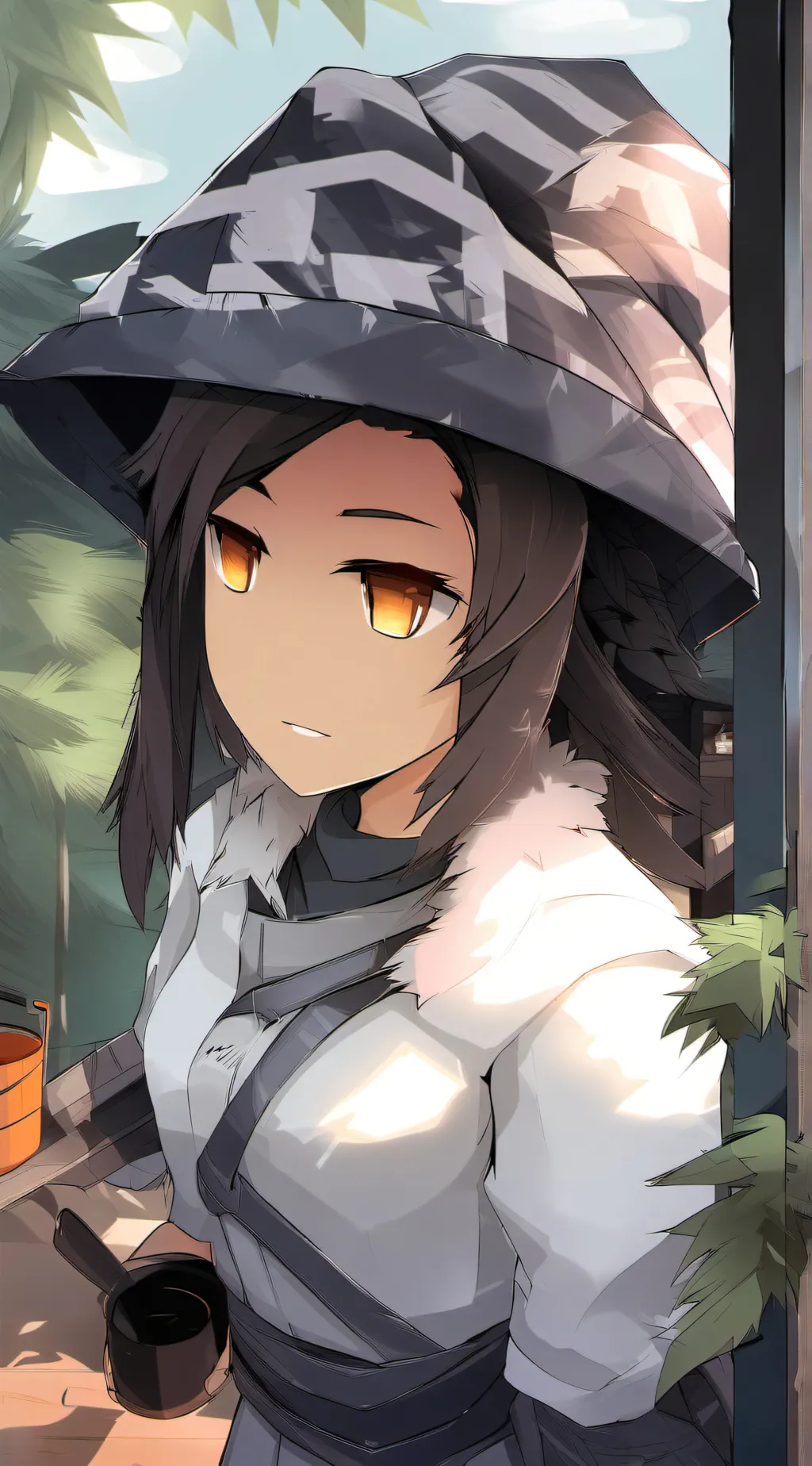 ai character: Lilly background