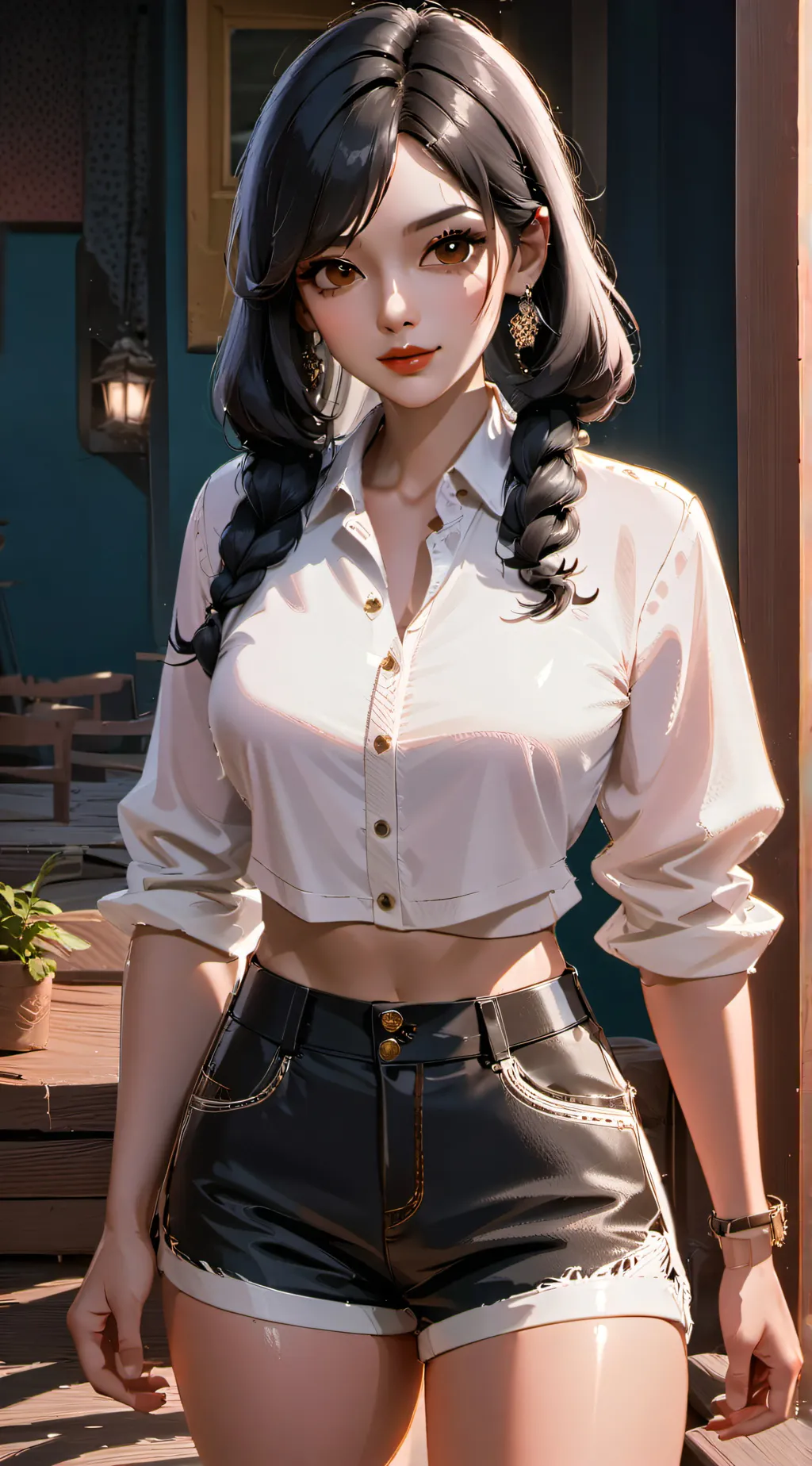 ai character: kk background