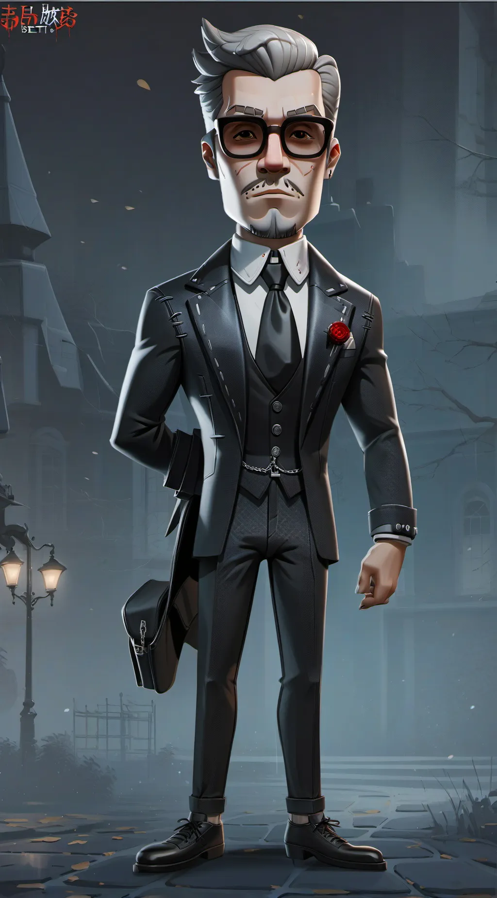 ai character: Max background