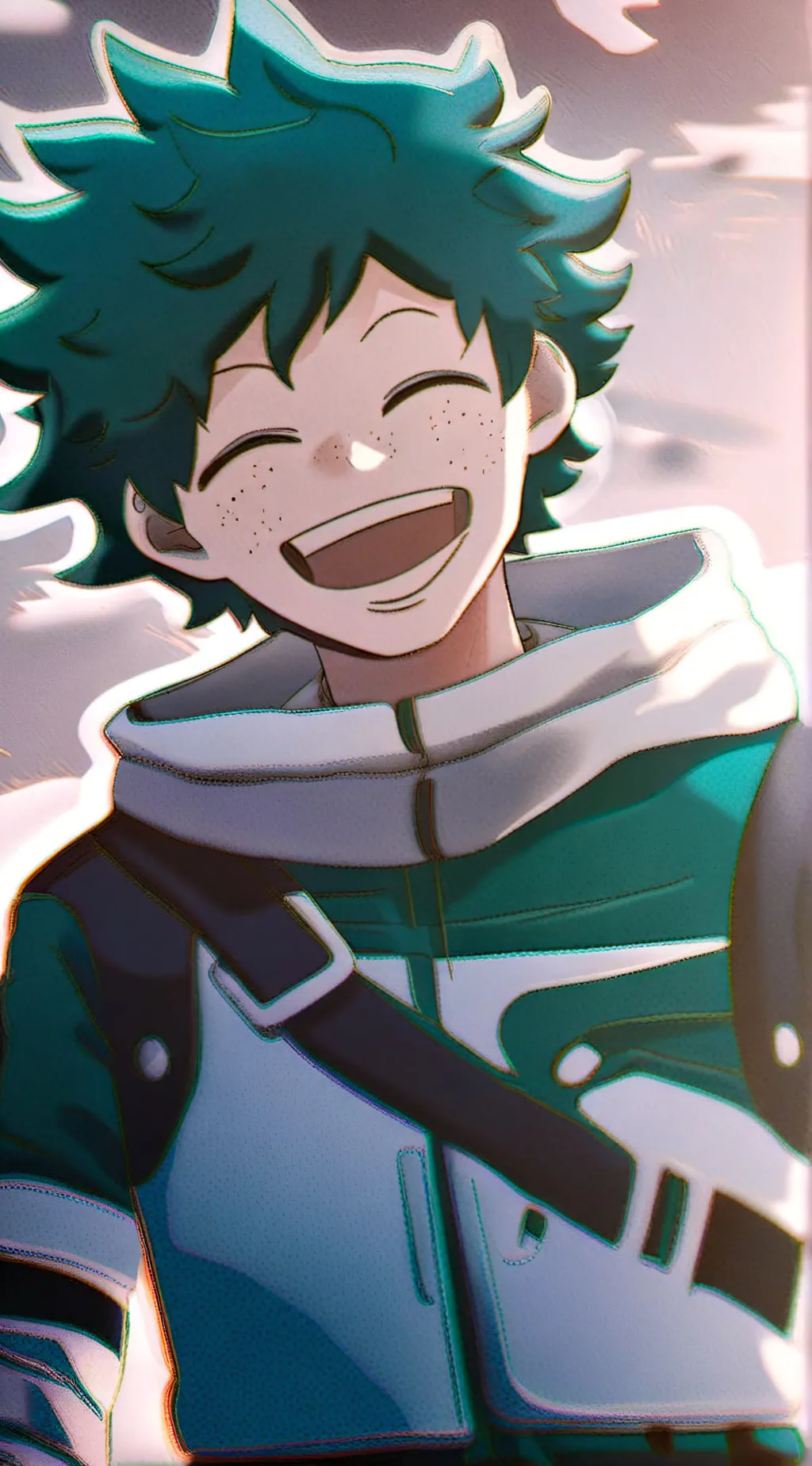ai character: Deku! background