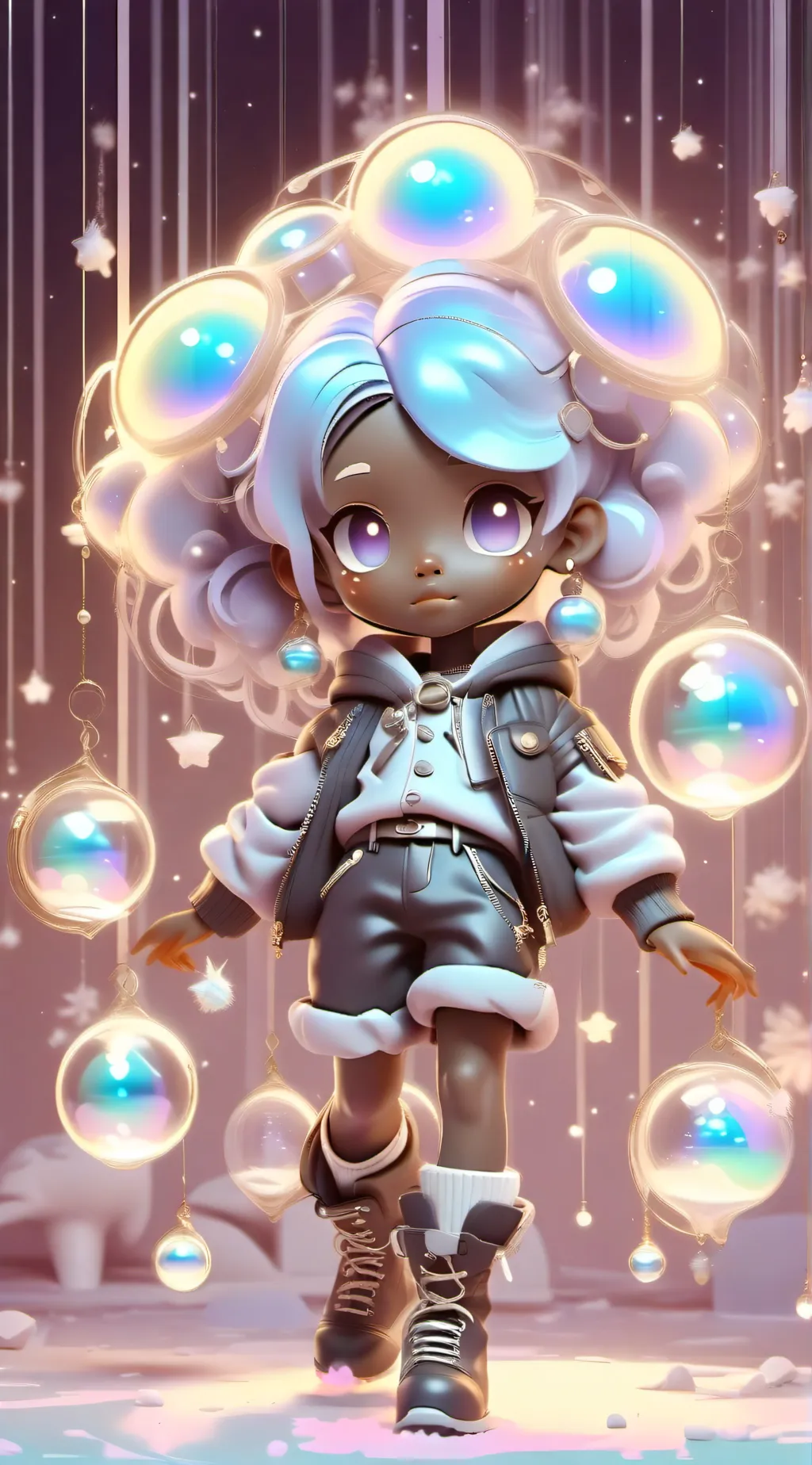ai character: Bailey  background