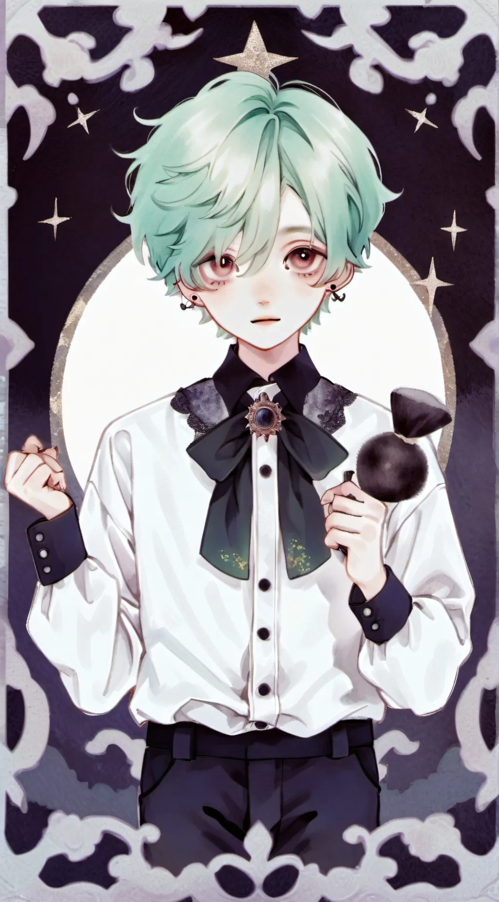 ai character: mha background