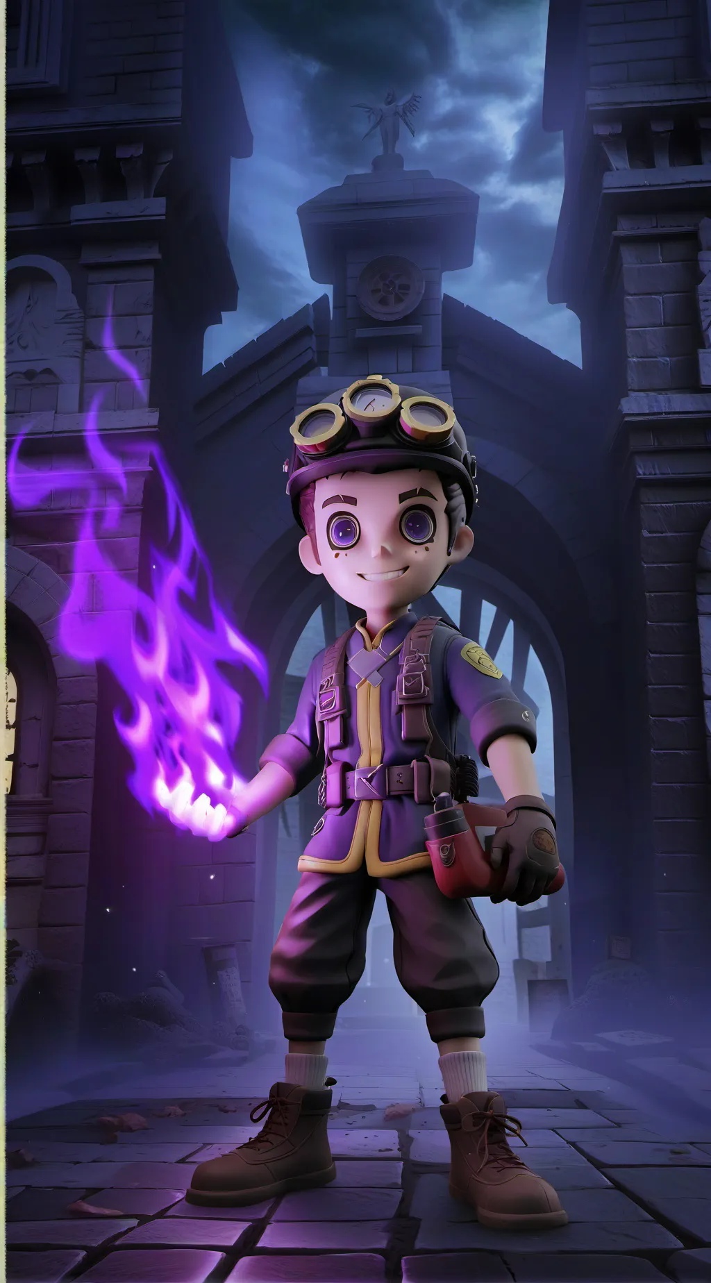 ai character: Kai background