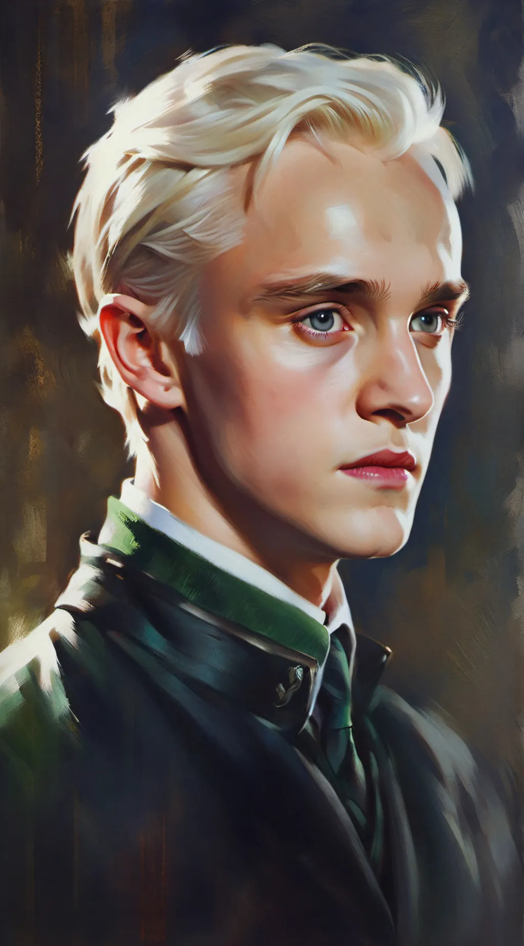 ai character: Draco Malfoy  background