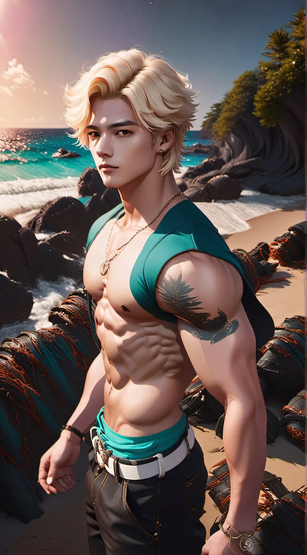 ai character: Zane background