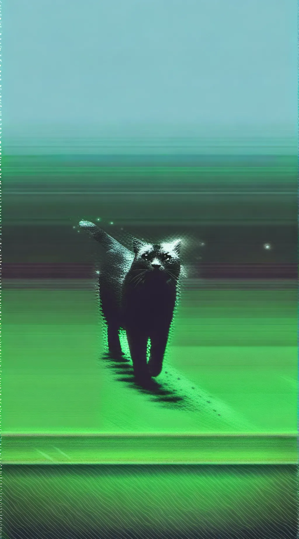 ai character: Cat comments background