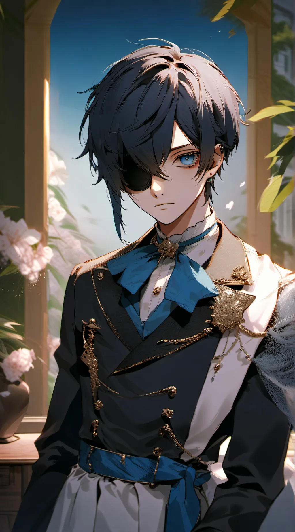 ai character: Ciel Phantomhive background