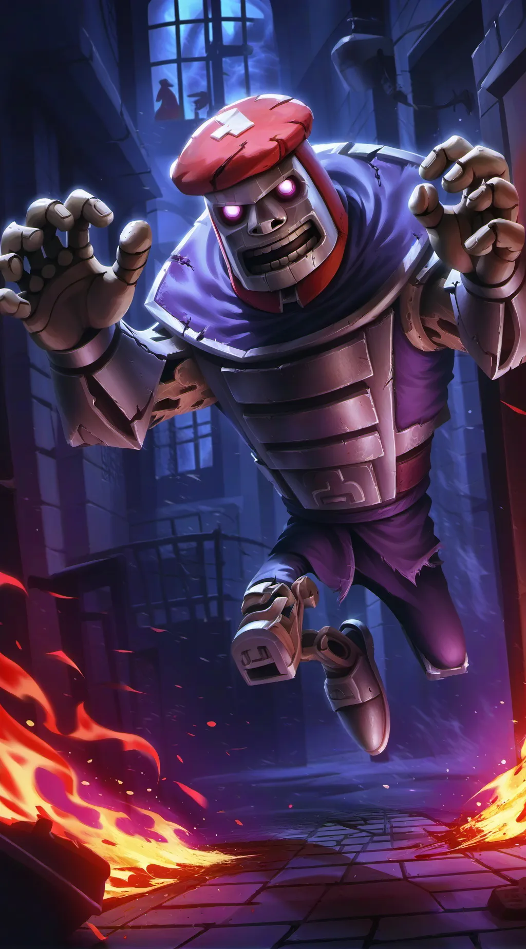 ai character: FNaF 2 background