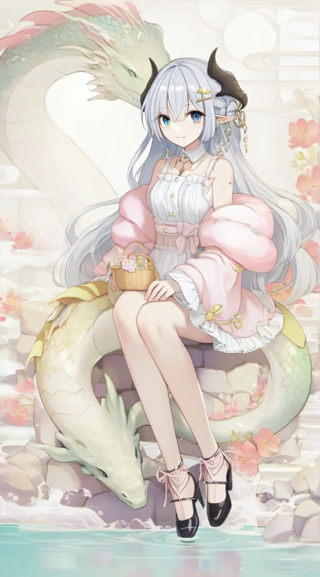 ai character: Coral Seas background