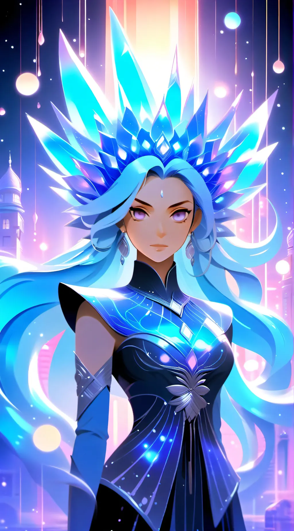 ai character: Demon slayer!!  background