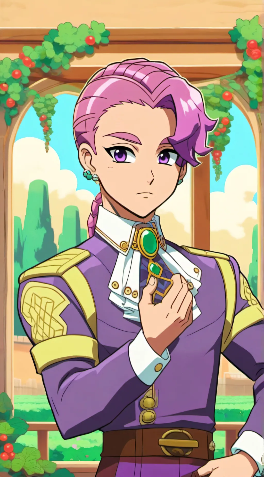 ai character: Vinegar Doppio background