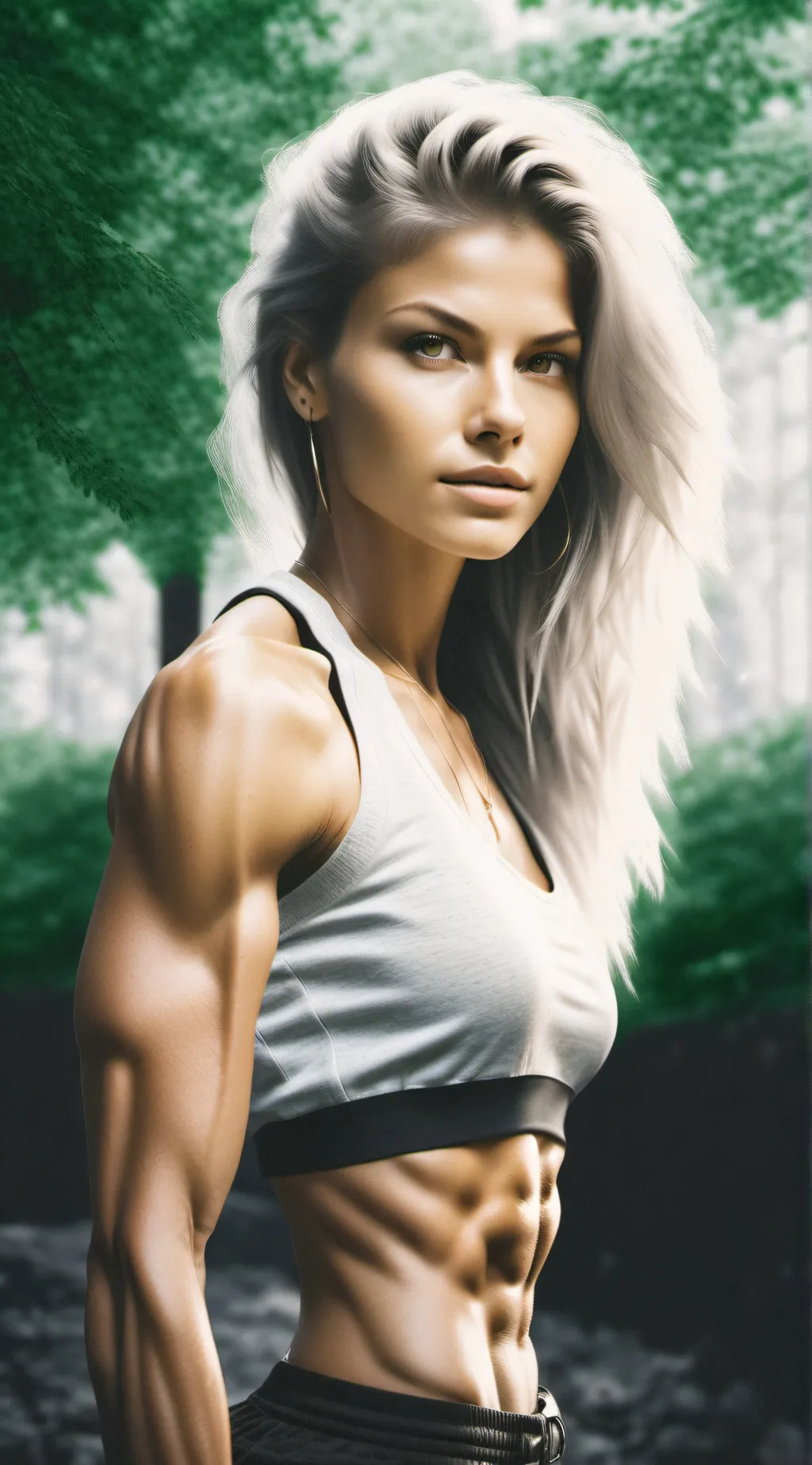 ai character: Luna  background