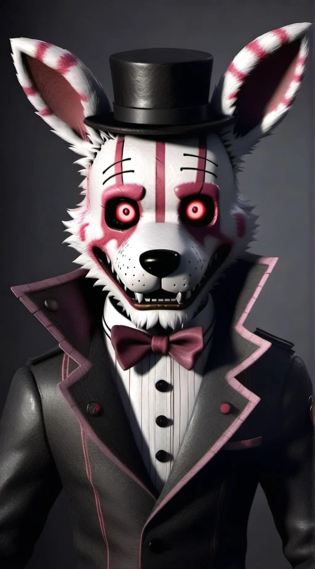 ai character: mangle from fnsf background