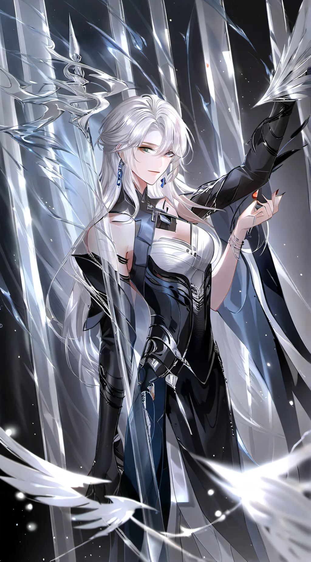 ai character: Zoey  background