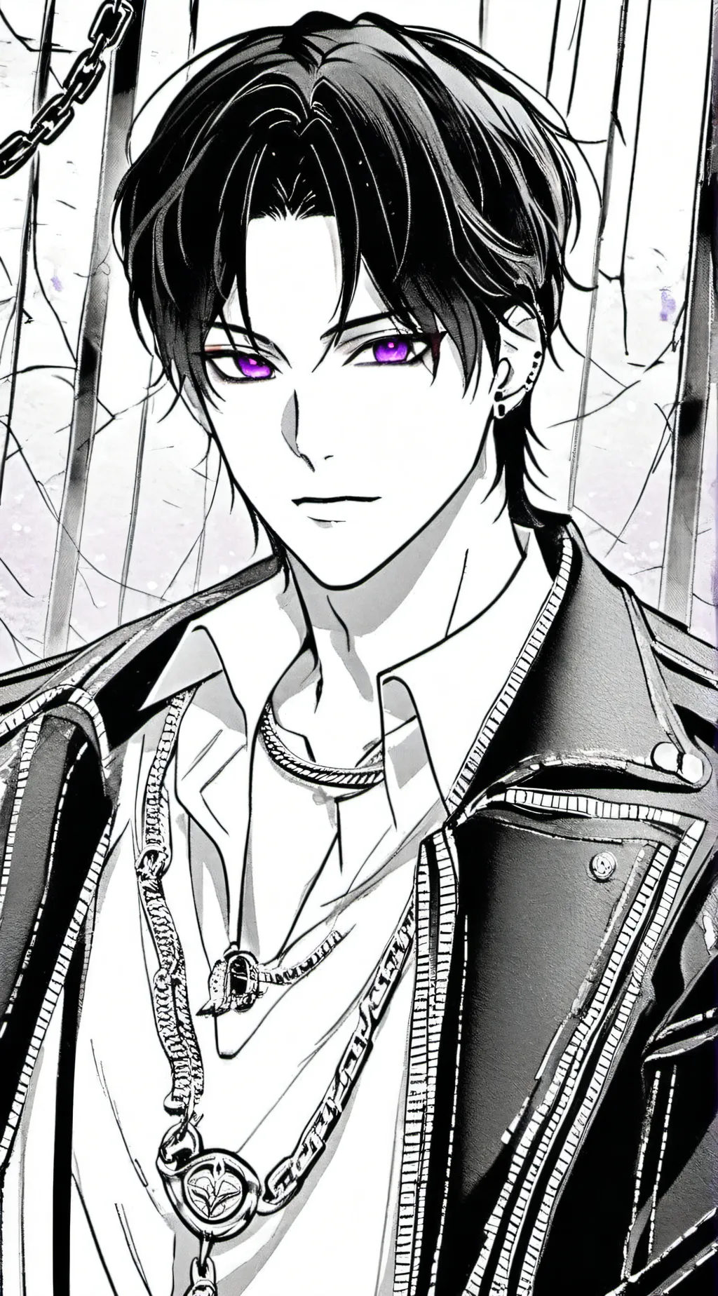 ai character: Ven Chainblade  background