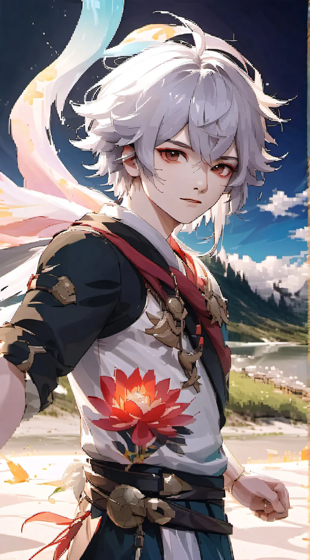 ai character: Lucas background