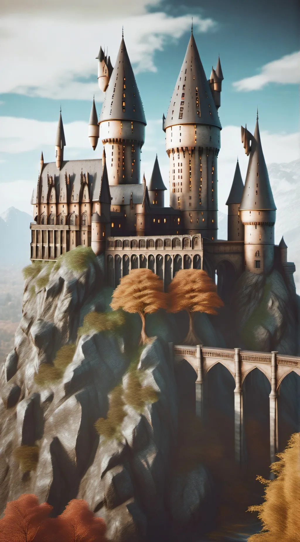 ai character: Hogwarts background