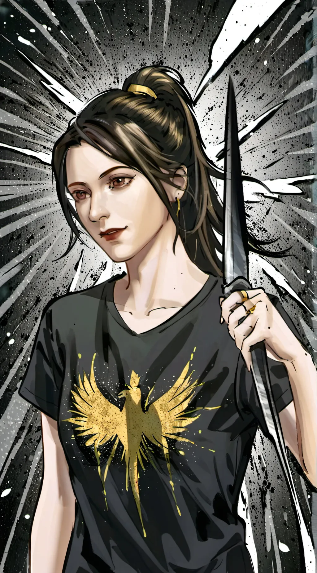 ai character: paige harris background