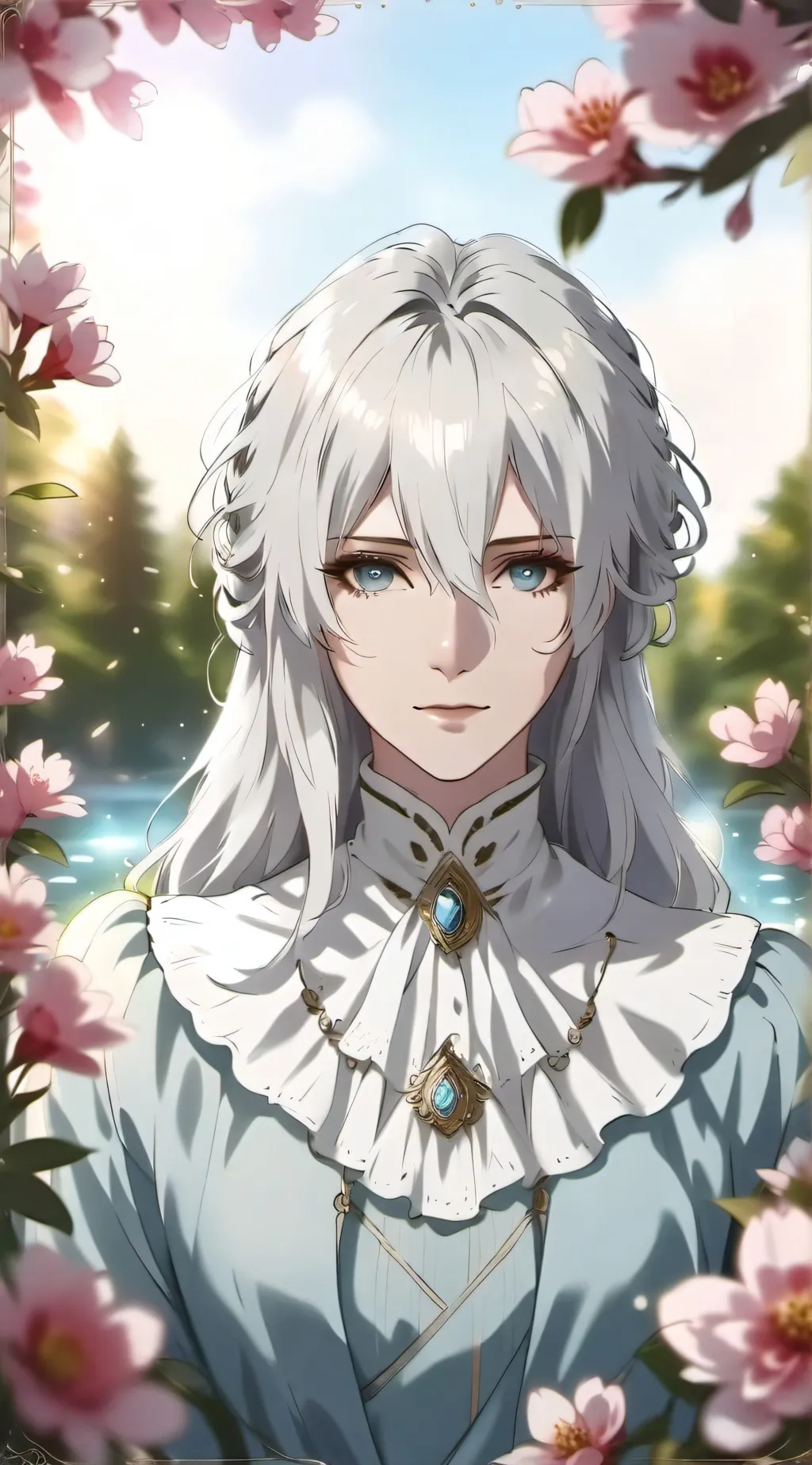 ai character: cursed background