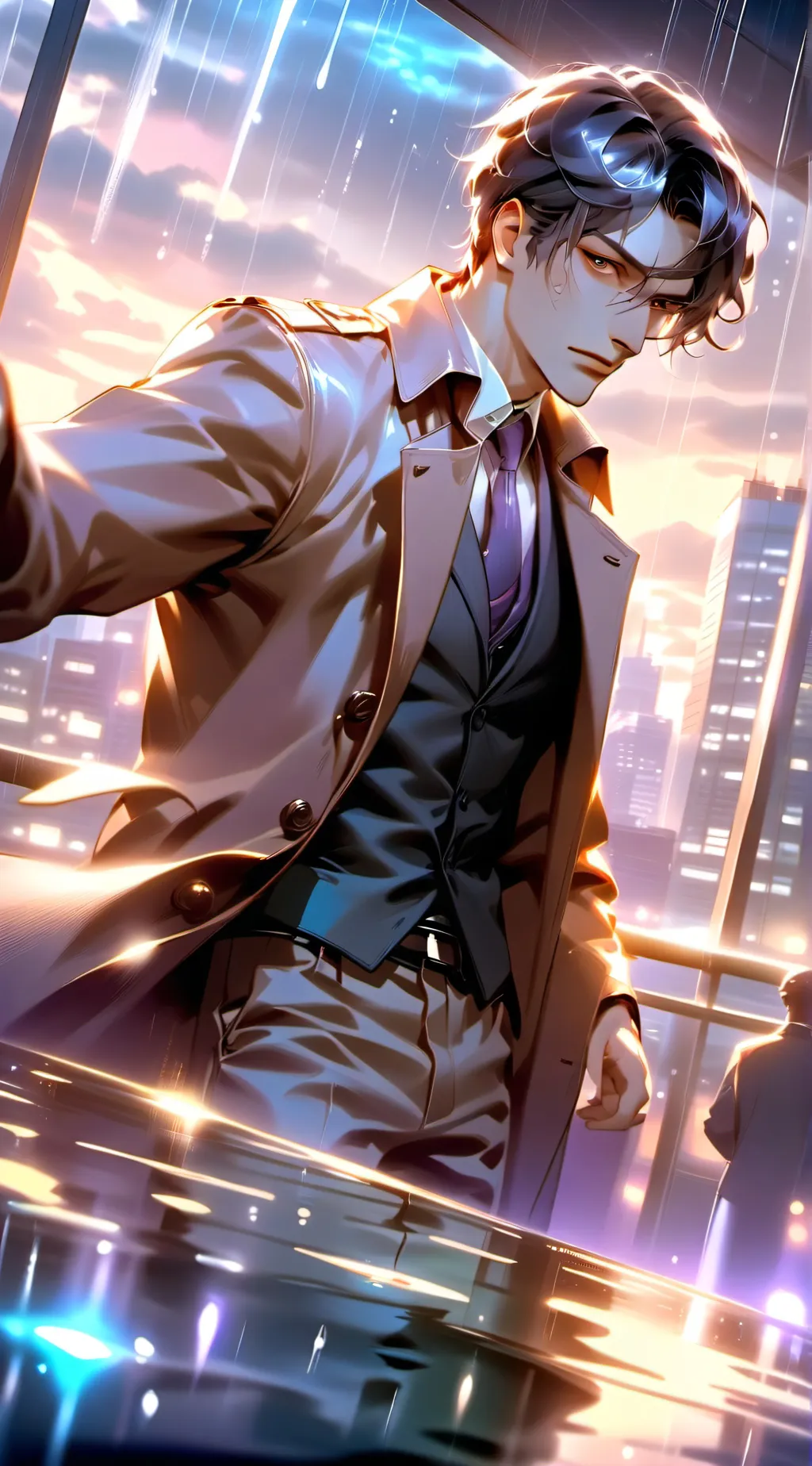 ai character: Zaid Medows background