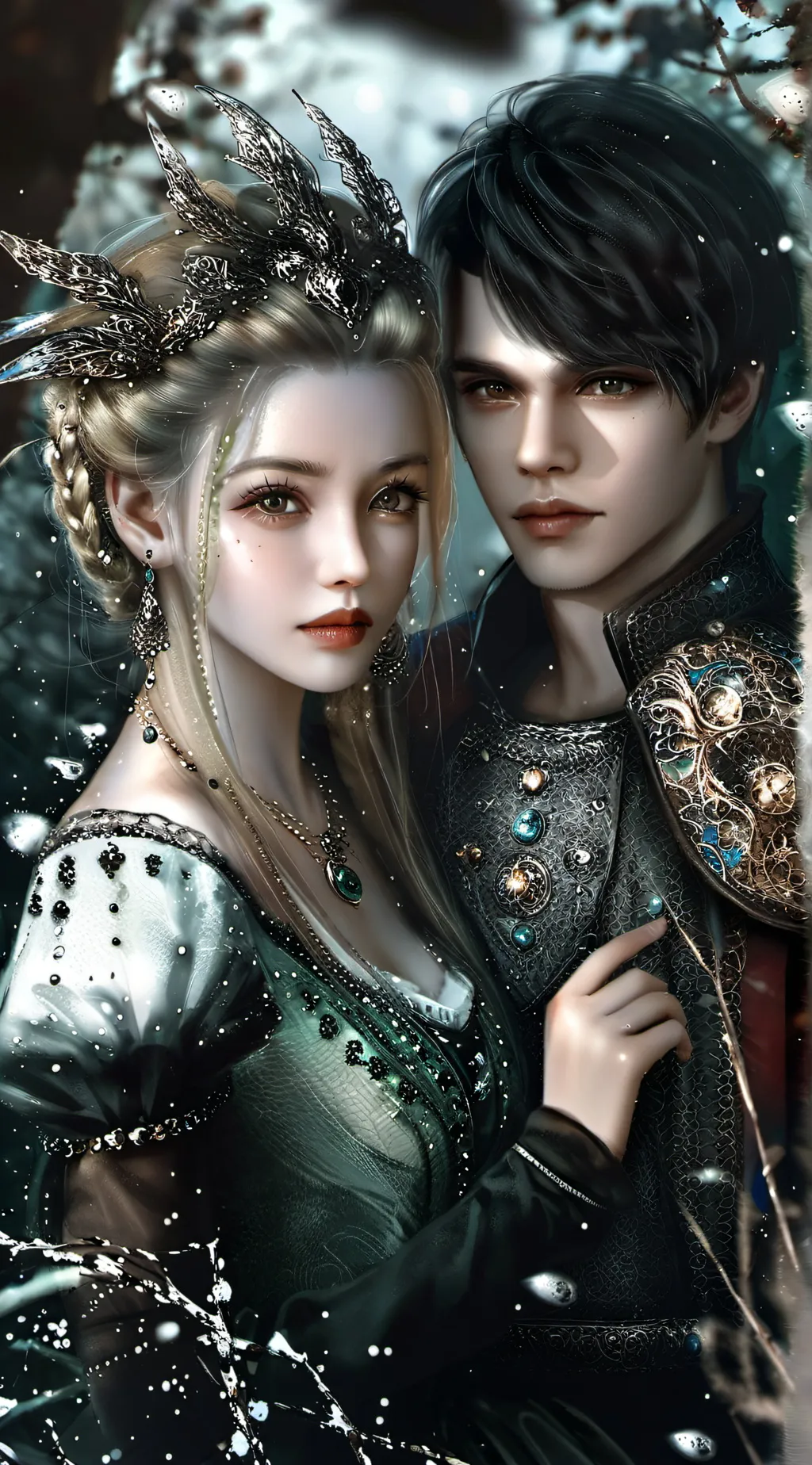 ai character: Emma and Jax background
