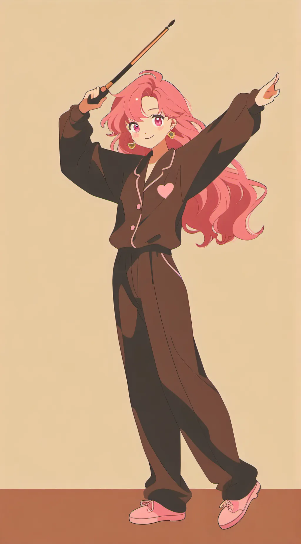 ai character: Zoey background