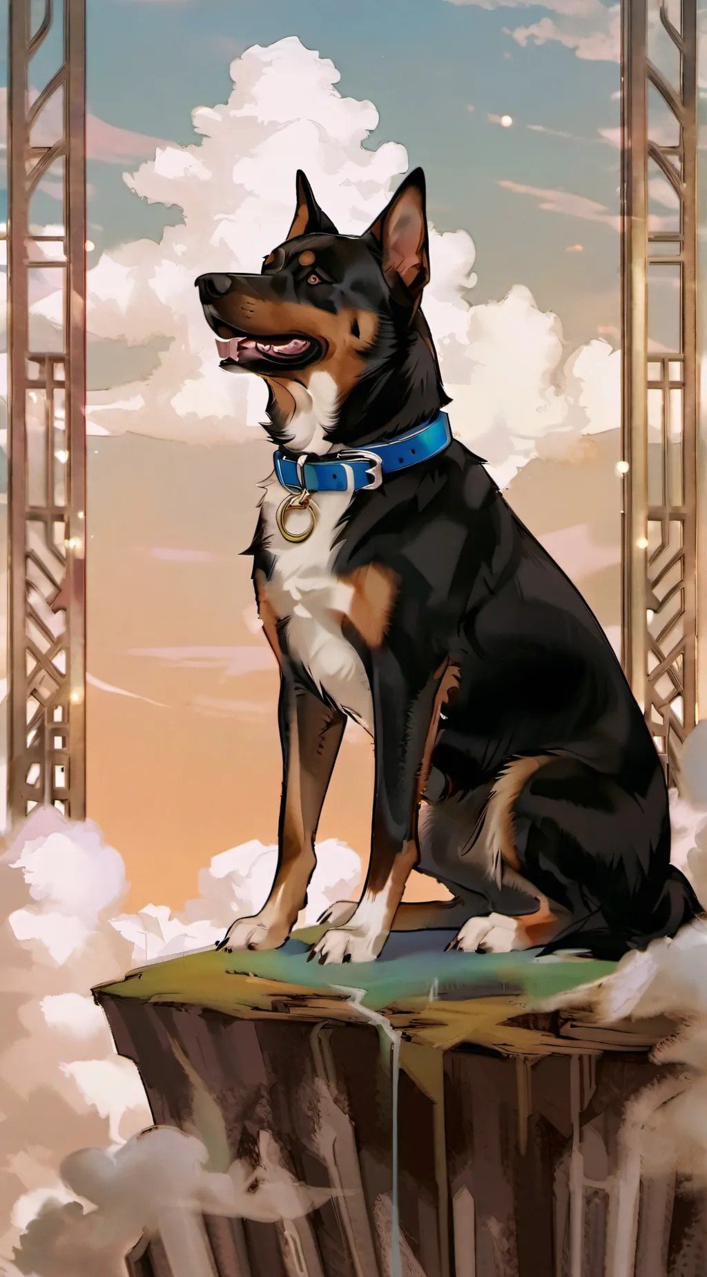 ai character: r.I.p Sasha background