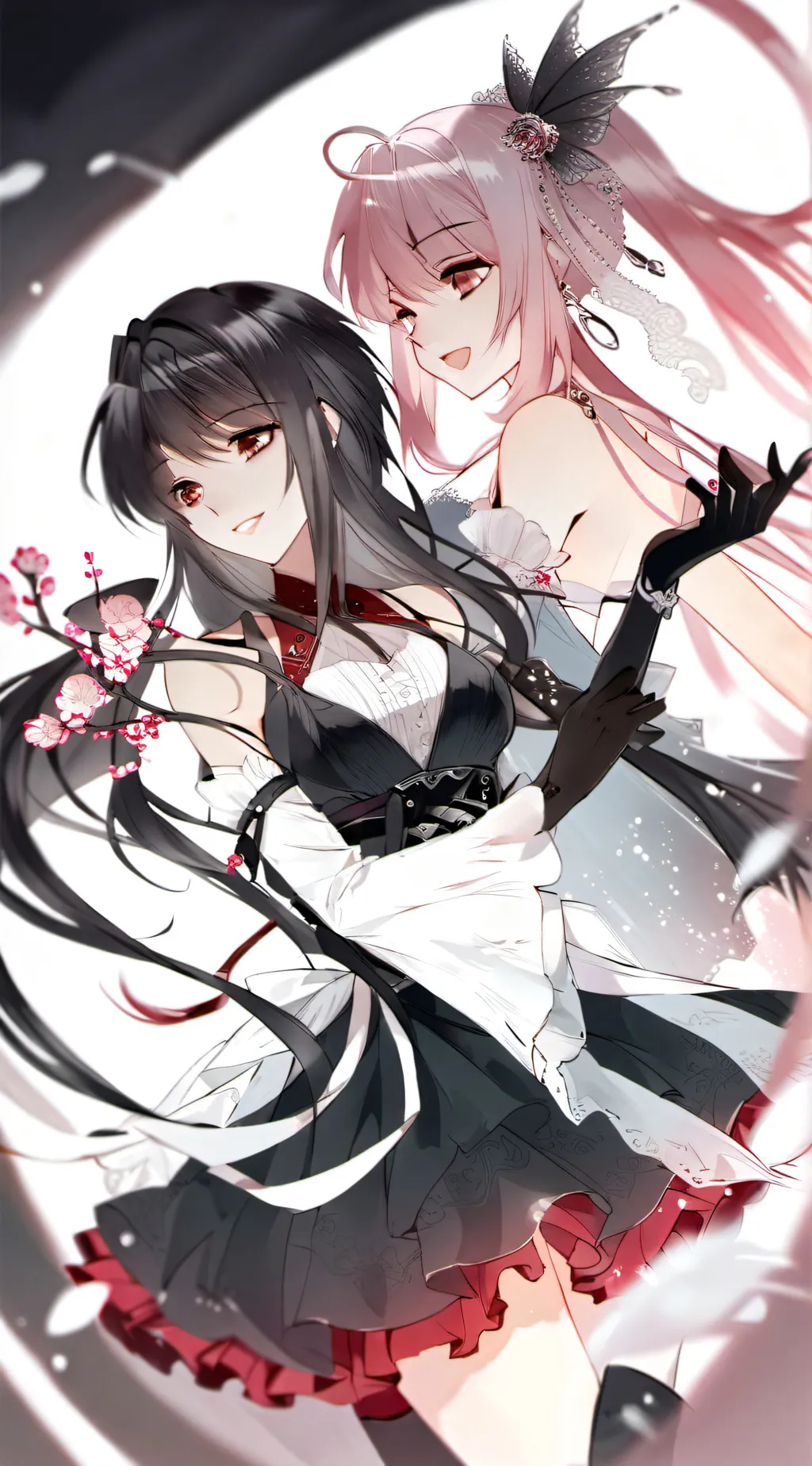 ai character: Valentina &Auretta background