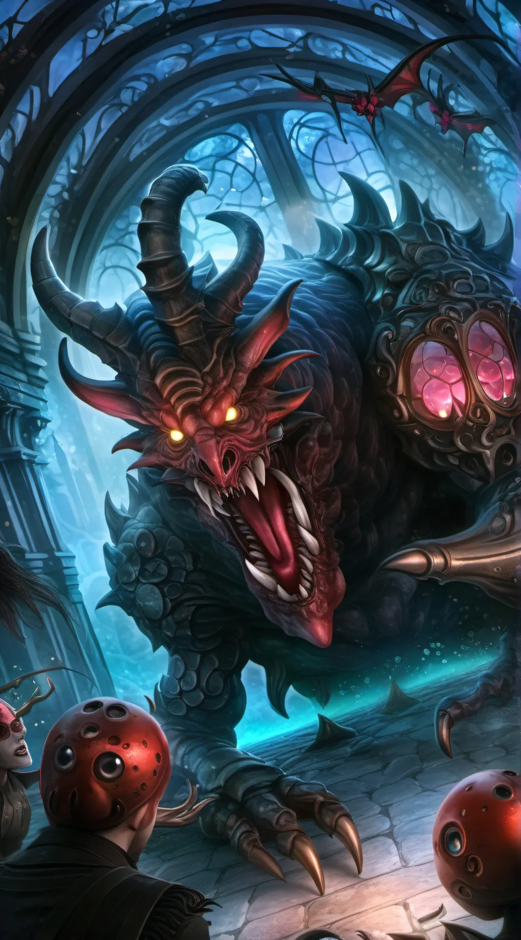 ai character: Monster background