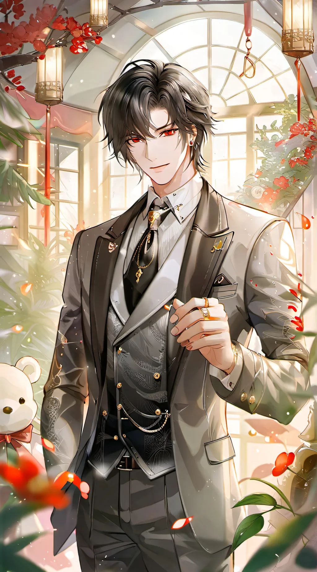 ai character: Liam  background