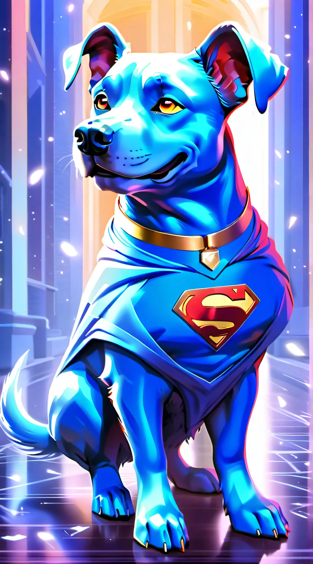 ai character: Krypto background