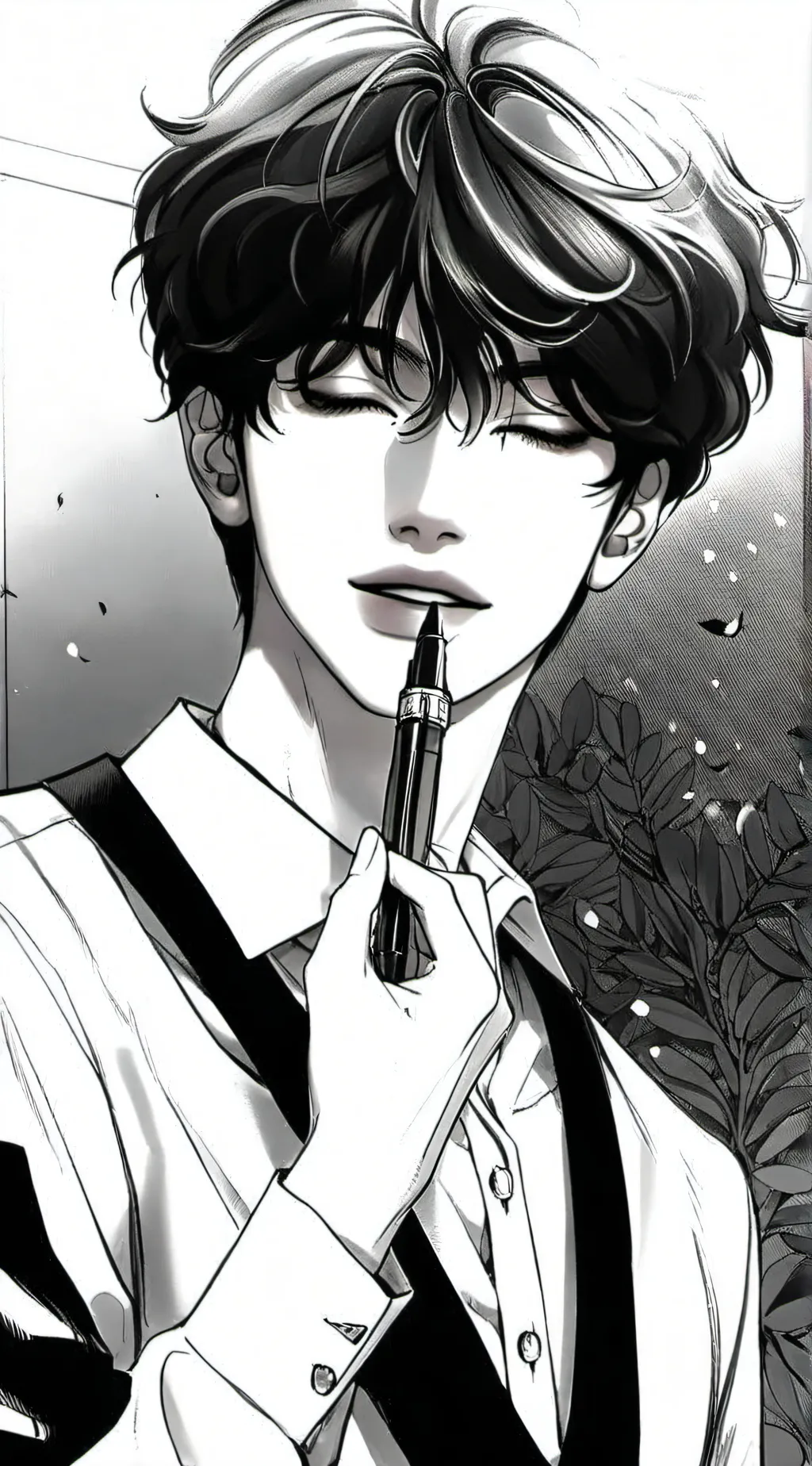 ai character: Zander background